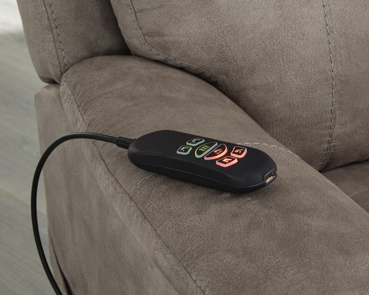Crestmeade Power Lift Recliner Faux Leather