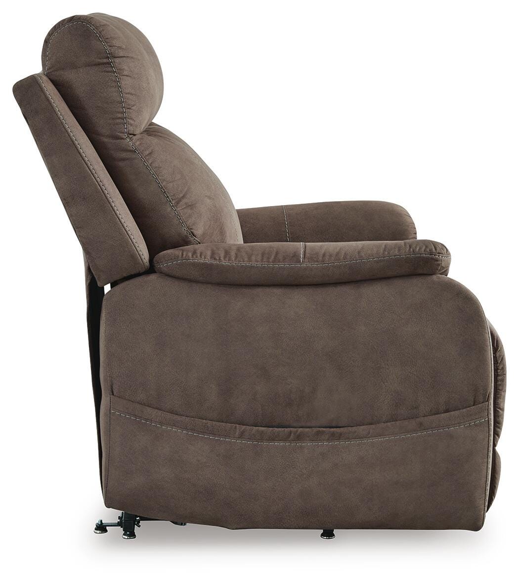 Crestmeade Power Lift Recliner Faux Leather