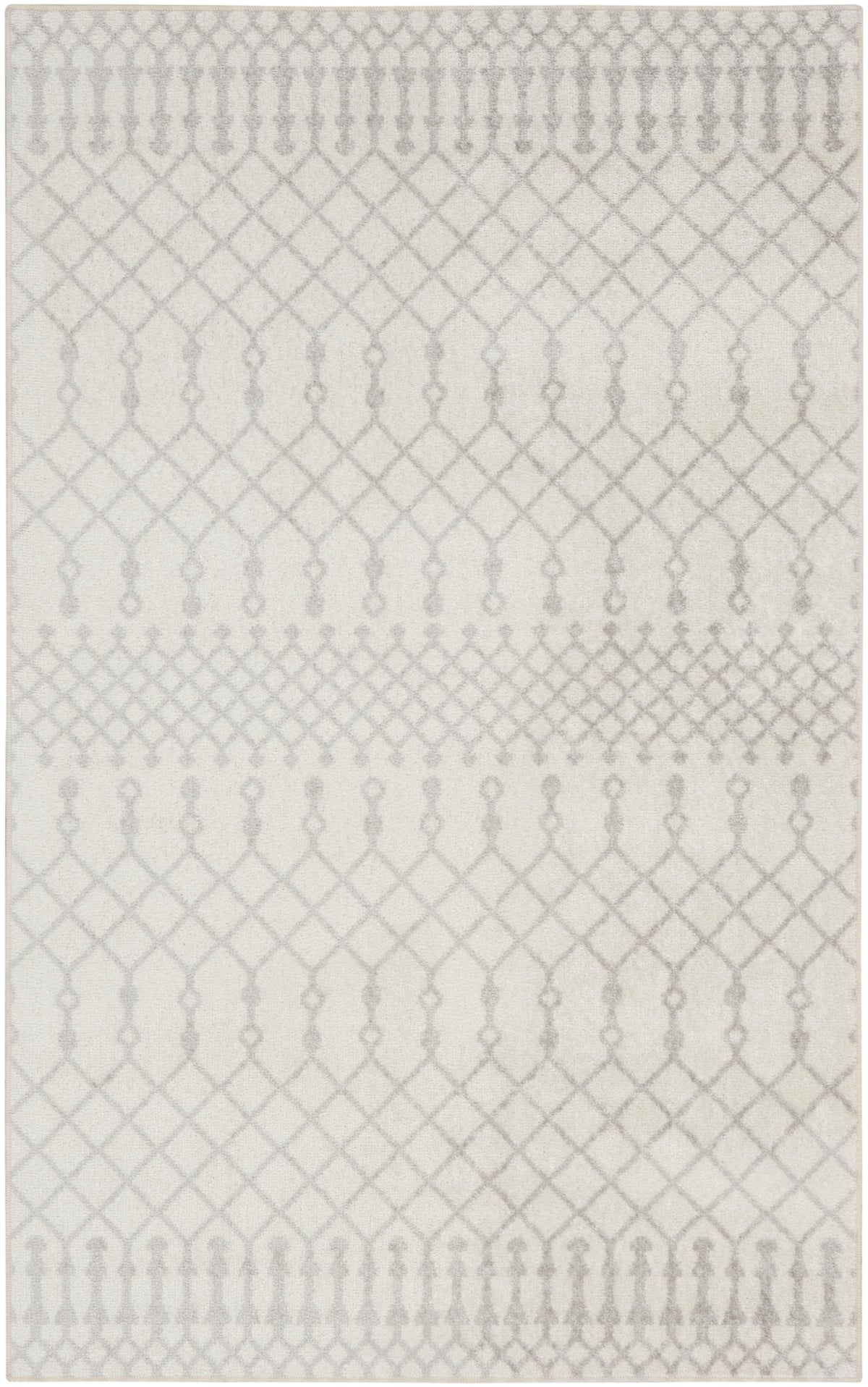 Astra Machine Washable ASW10 Ivory Rug - Rectangle
