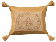 Vintage Pillow VAN14 Beige 14" x 18" Throw Pillows