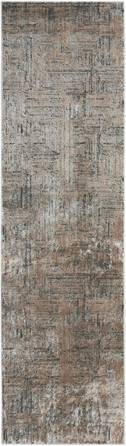 CK024 Irradiant IRR01 Black Ivory Rug - Runner