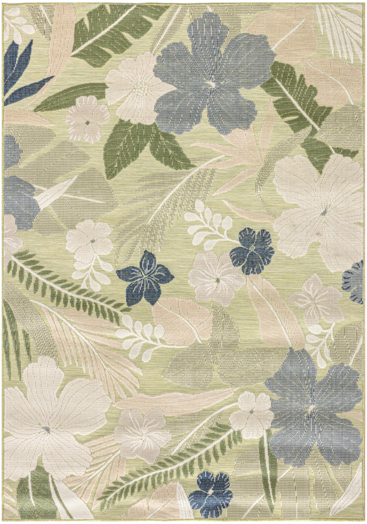 Suncoast SNC01 Green Blue Rug - Rectangle