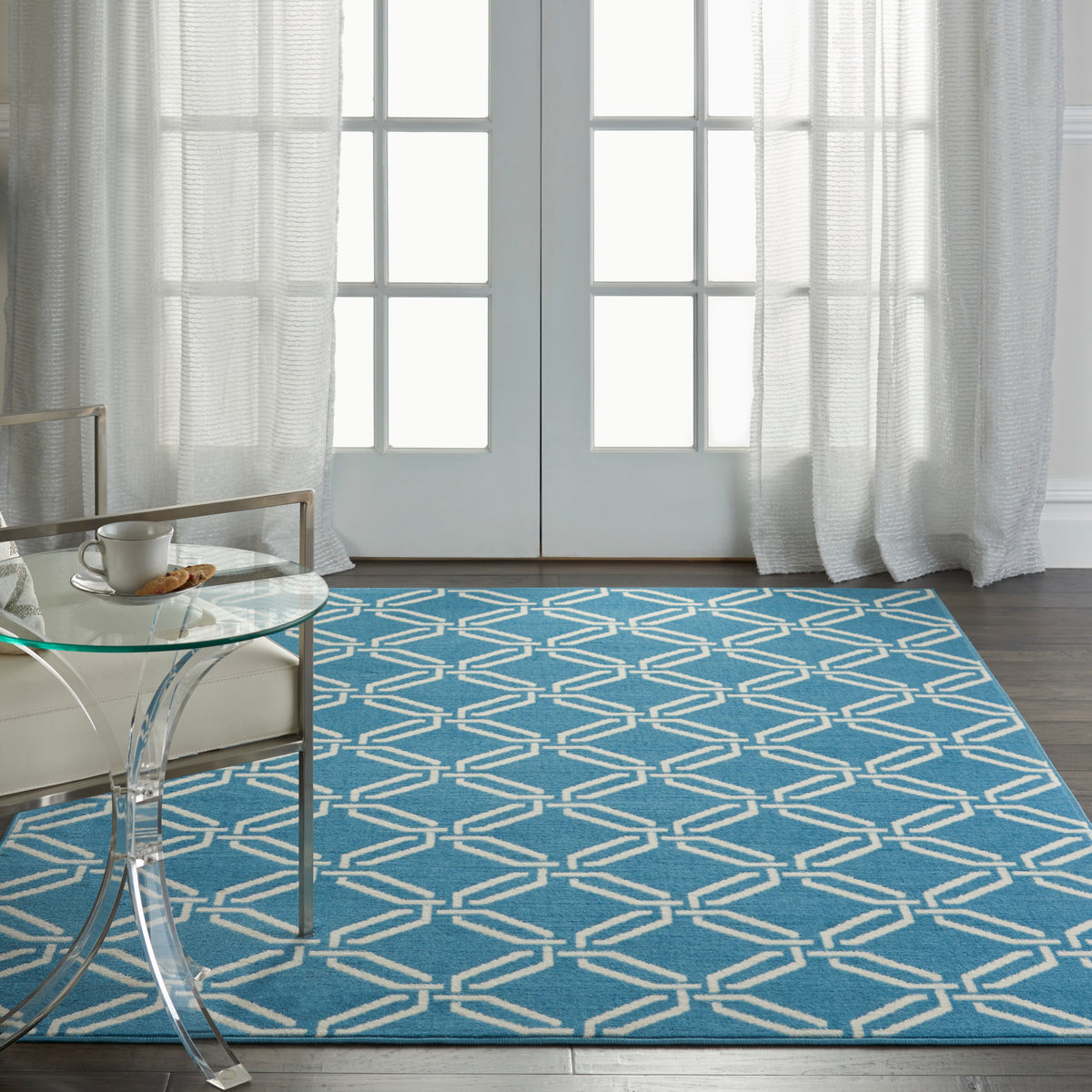 Jubilant JUB17 Blue Rug - room scene