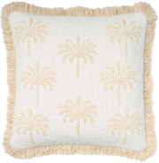 Coastal Accessories RJ222 White 18" x 18" Throw Pillows