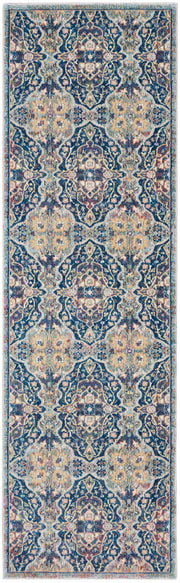 Ankara Global ANR16 Navy Multicolor Rug - Runner