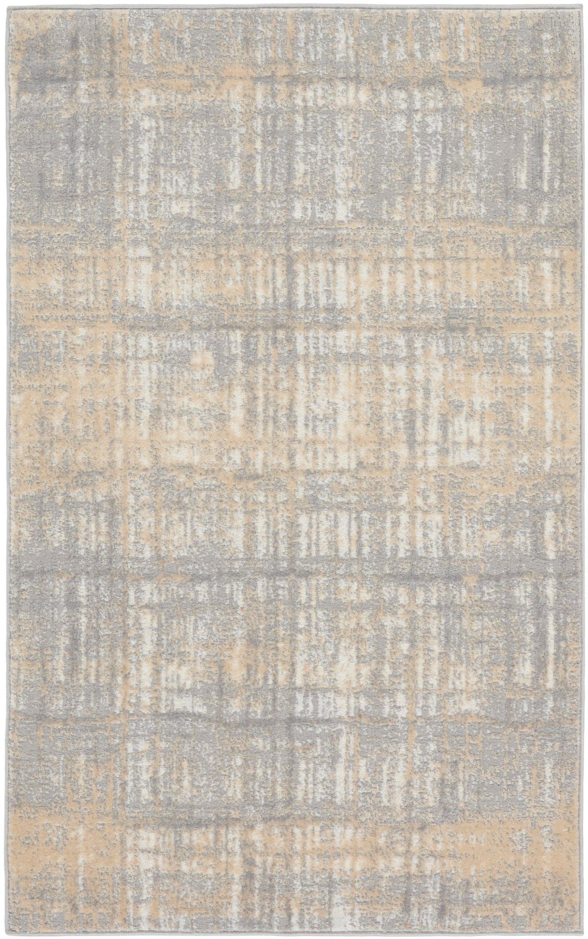 CK005 Enchanting ECH05 Grey Ivory Rug - Rectangle