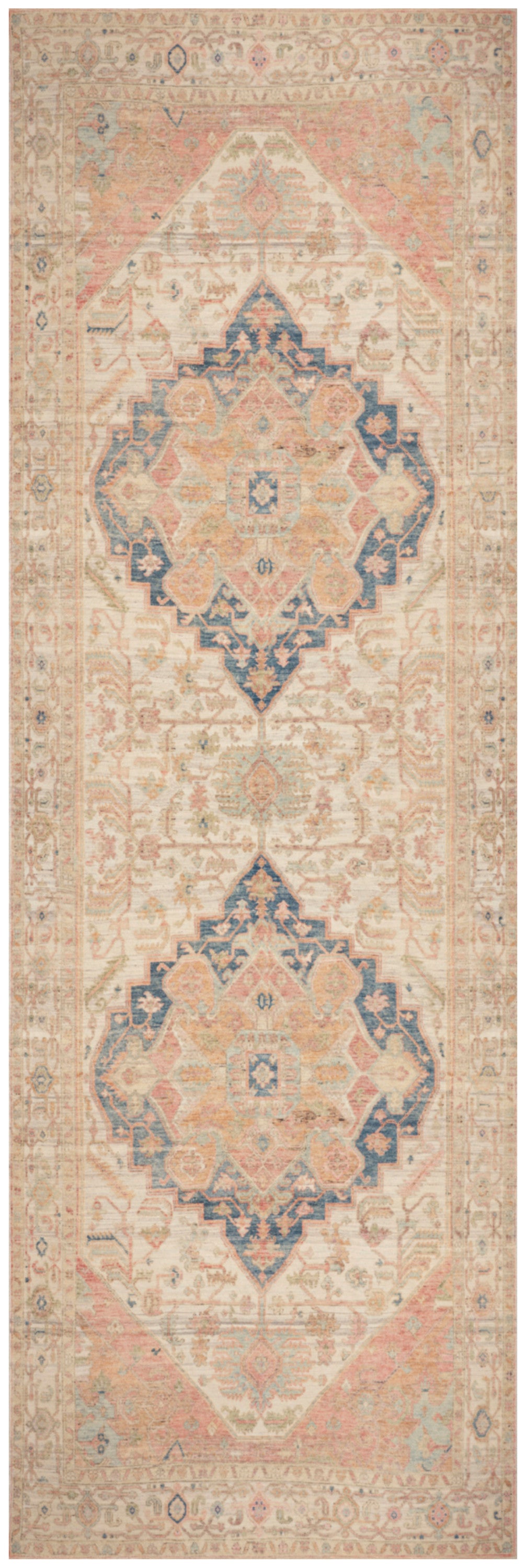 Vintage Washables VWS15 Multicolor Rug - Runner