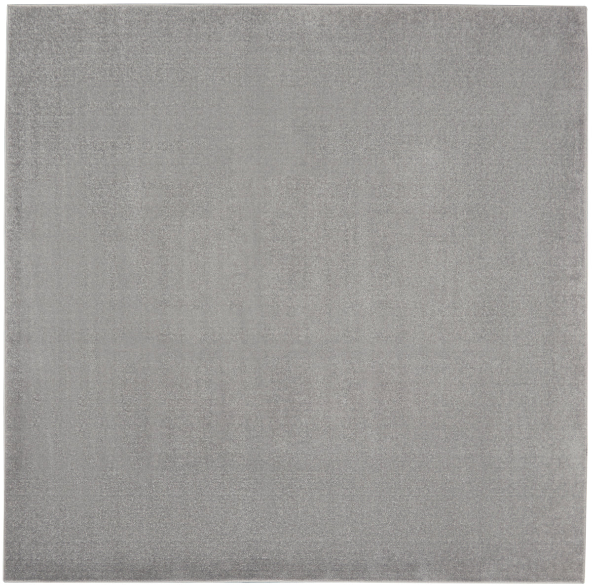 Nourison Essentials NRE01 Silver Grey Rug - Square