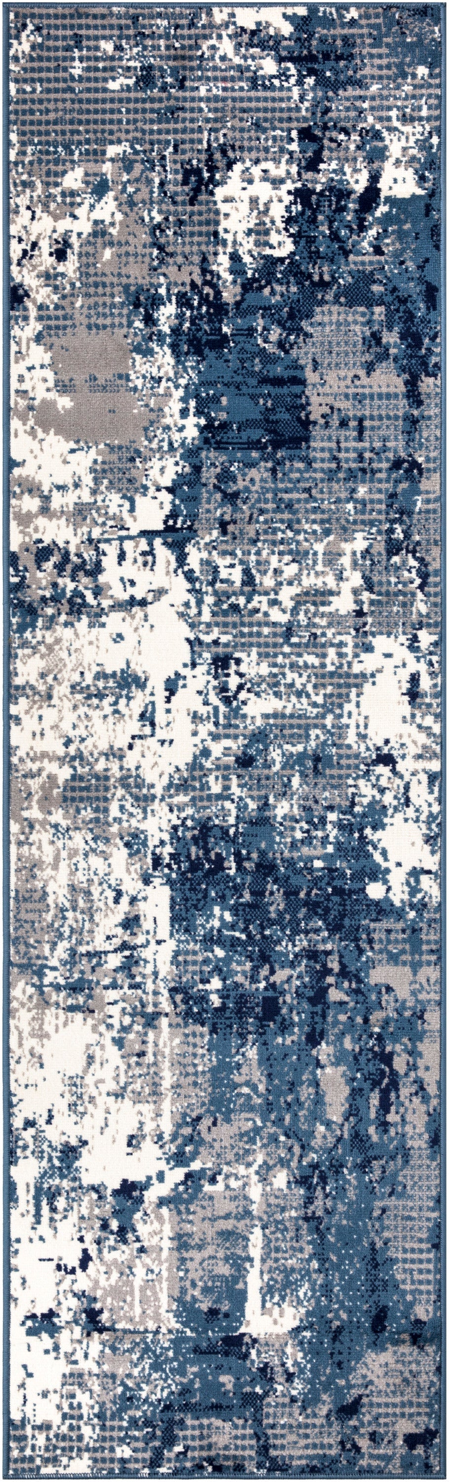 Grafix GRF38 Navy Blue Rug - Runner