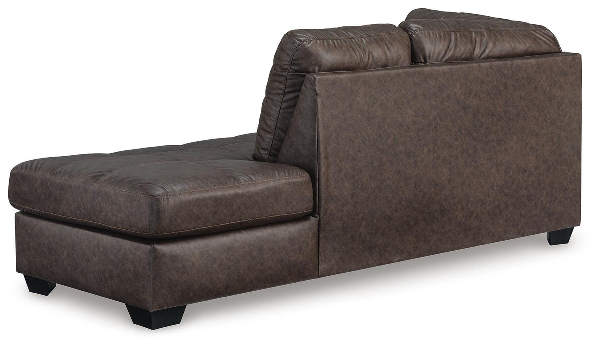 Barlin Mills RAF Corner Chaise Faux Leather