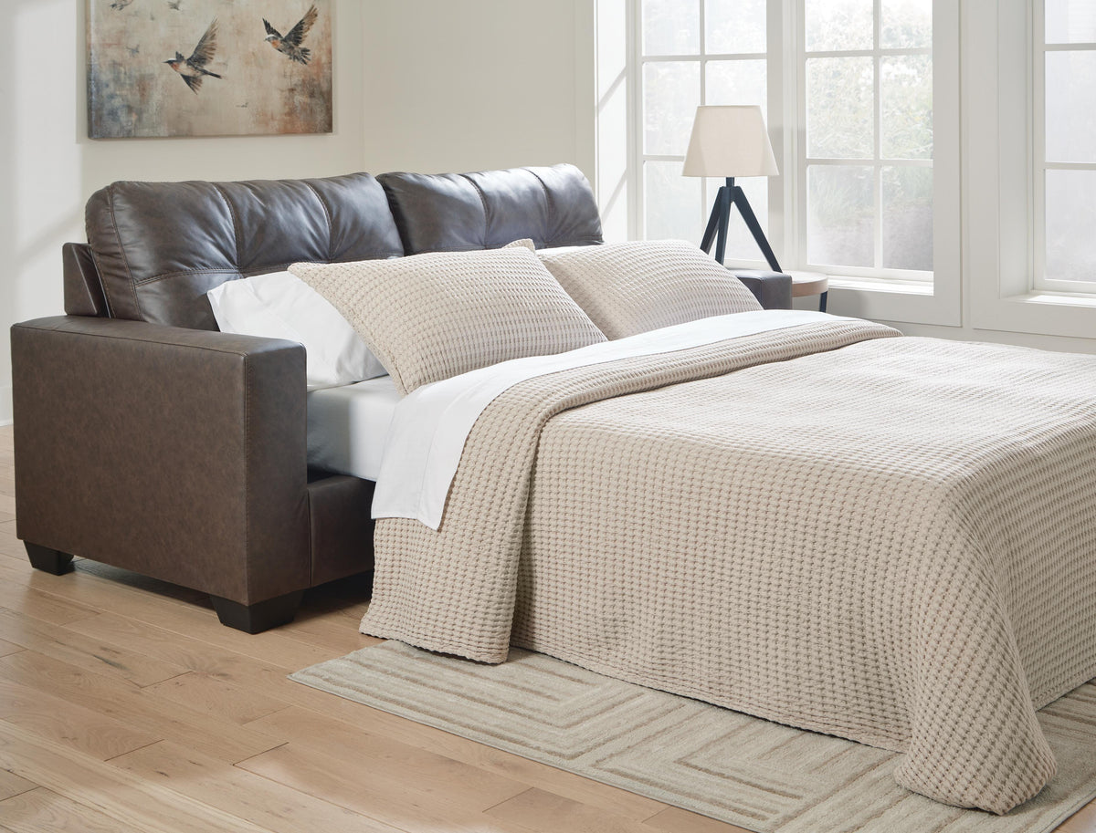 Barlin Mills Queen Sofa Sleeper Faux Leather