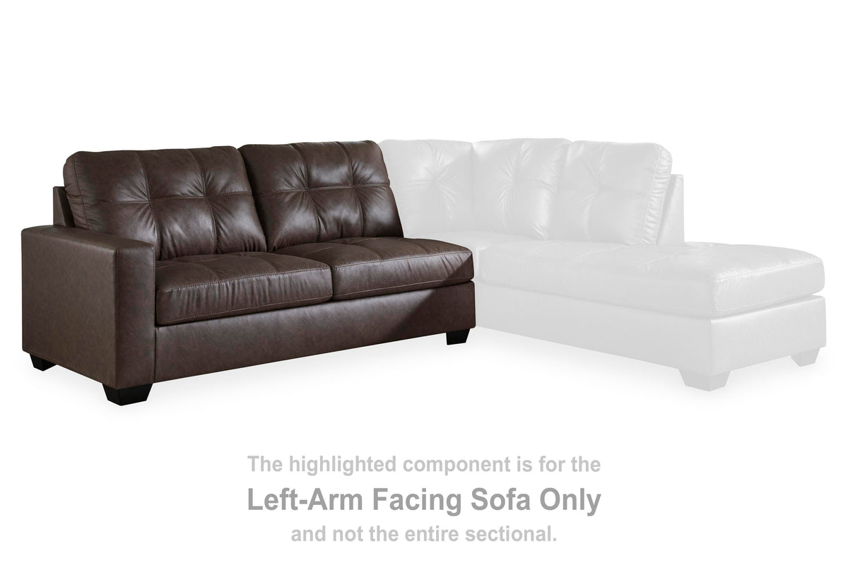 Barlin Mills LAF Sofa Faux Leather