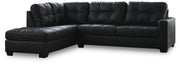 Barlin Mills 2-Piece Sectional with Chaise Faux Leather - Left Arm Facing