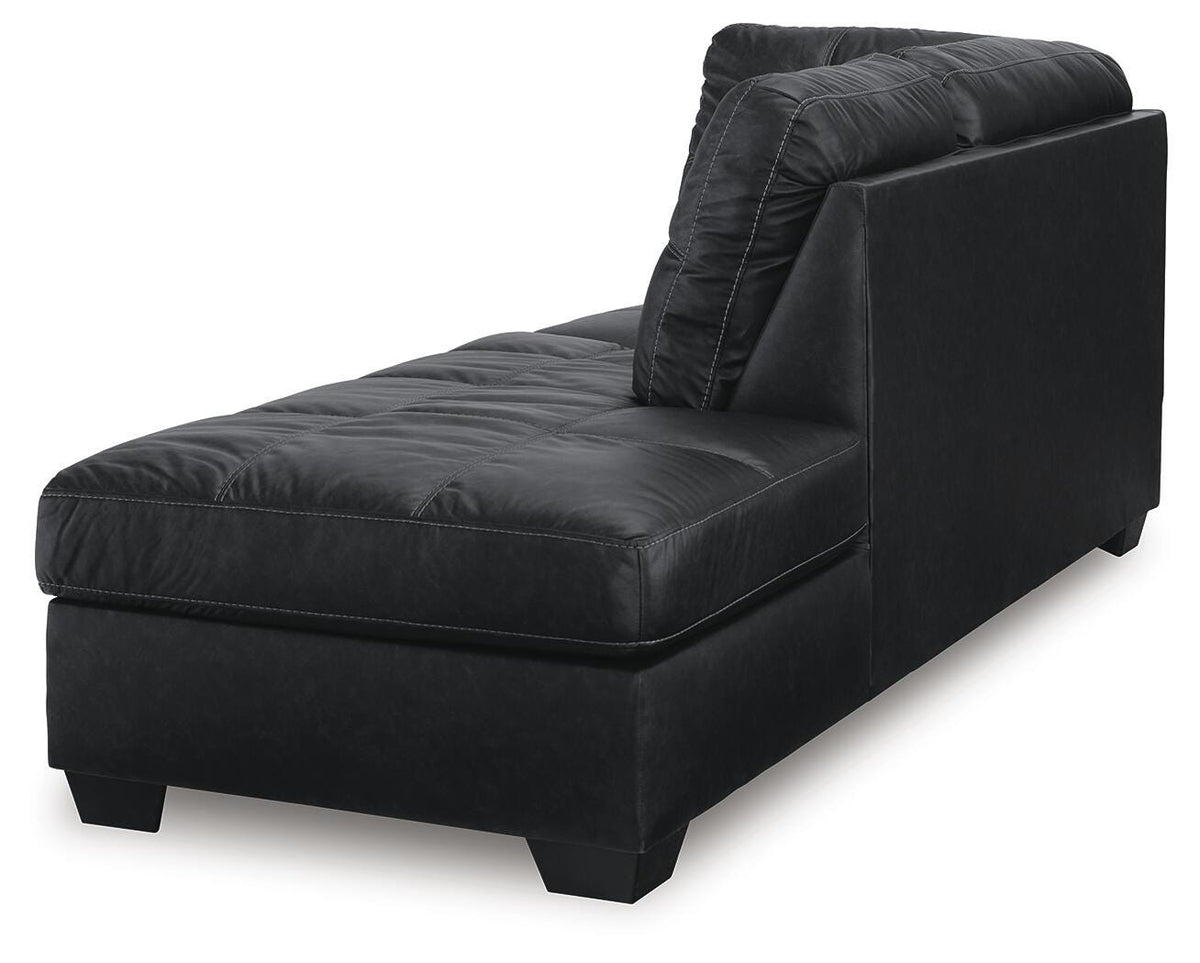 Barlin Mills RAF Corner Chaise Faux Leather