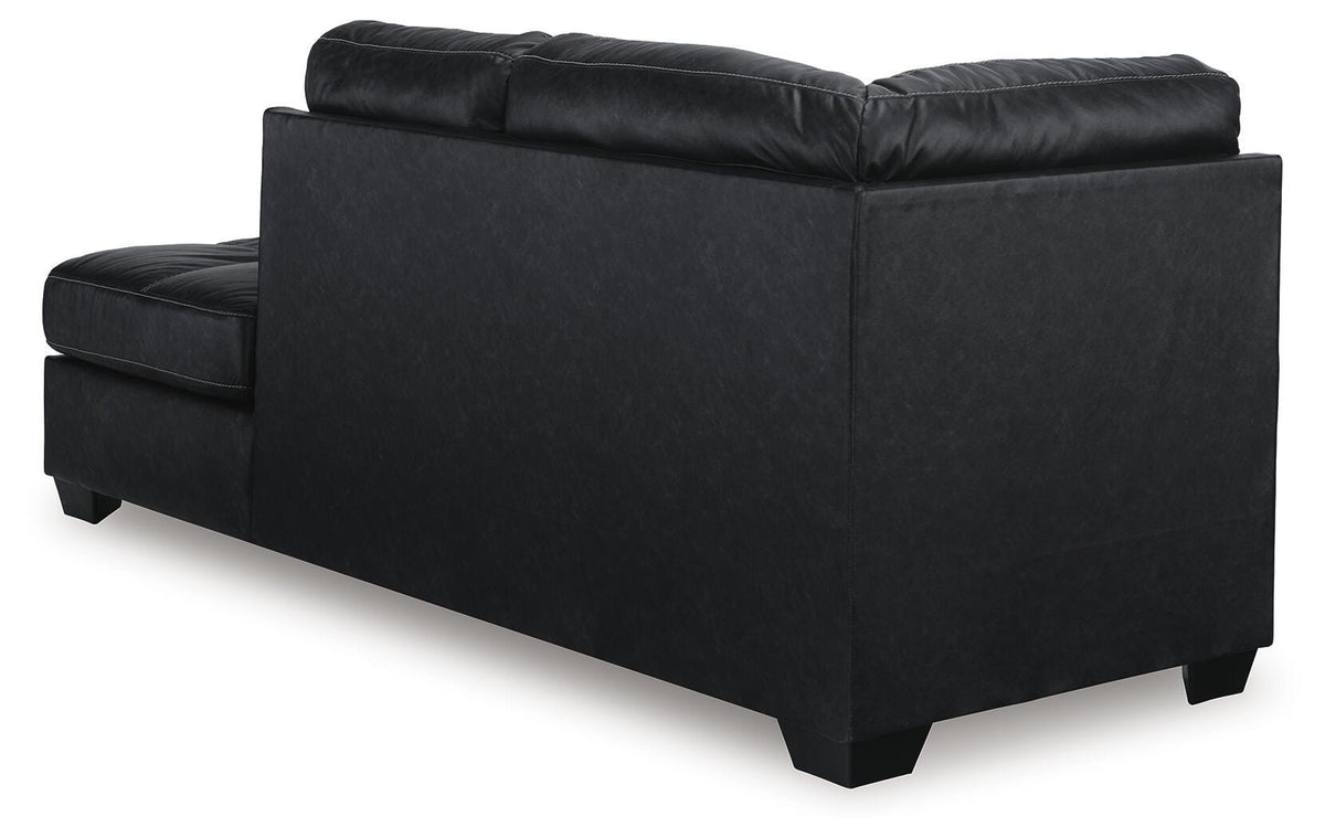 Barlin Mills RAF Corner Chaise Faux Leather