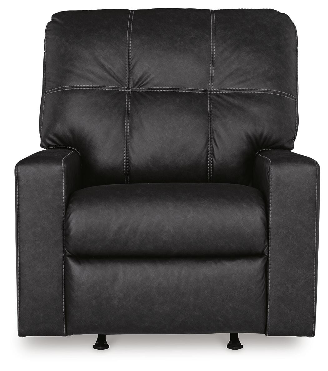 Barlin Mills Rocker Recliner Faux Leather