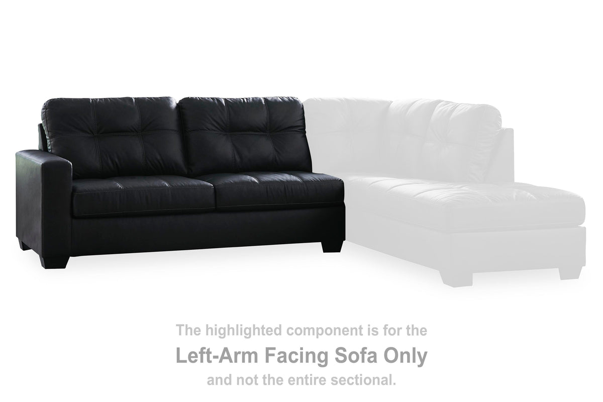 Barlin Mills LAF Sofa Faux Leather
