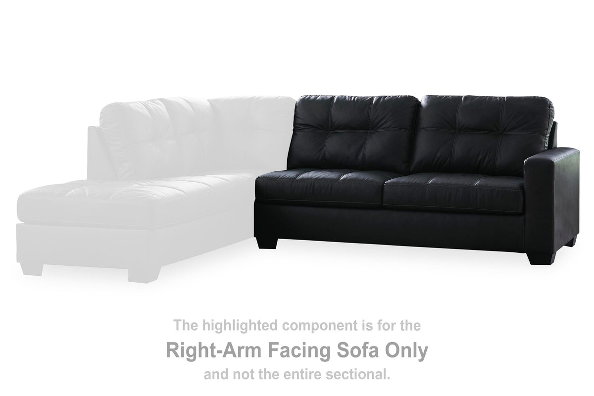 Barlin Mills RAF Sofa Faux Leather