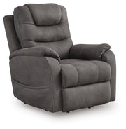 Snowfield Power Lift Recliner Faux Leather