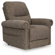 Aureta Power Lift Recliner Chenille Next-Gen Nuvella™ Performance Fabric