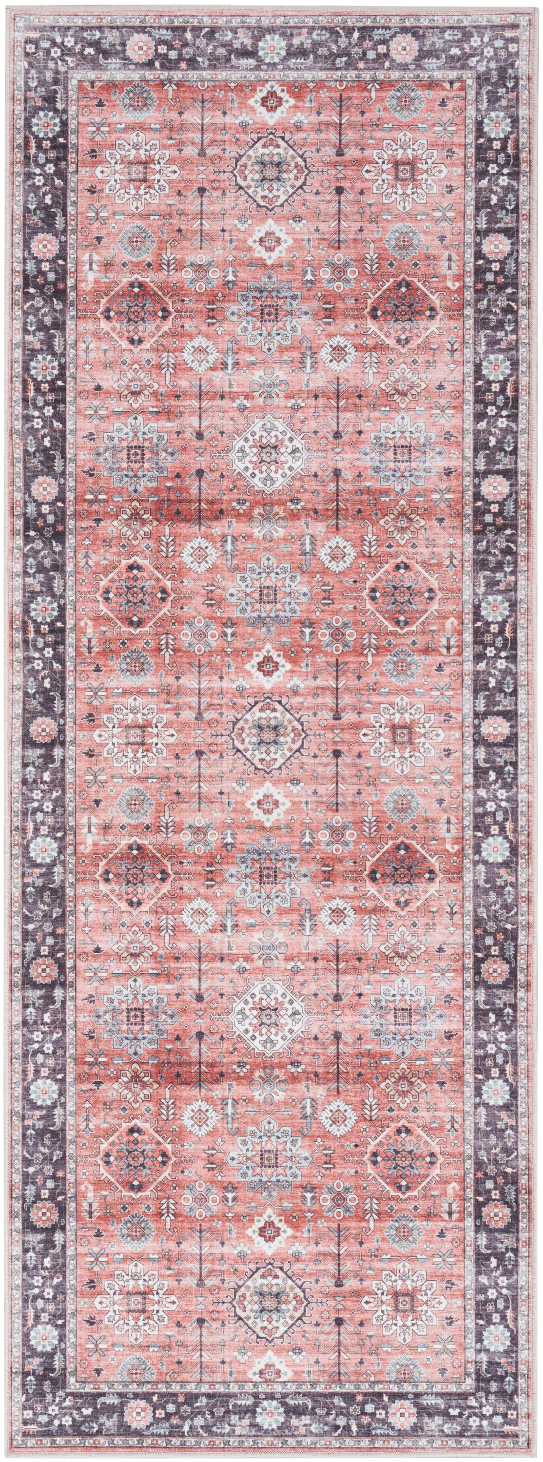 Fulton FUL12 Rust Rug - Runner