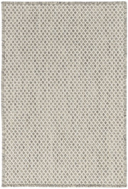 Courtyard COU01 Ivory Silver Rug - Rectangle