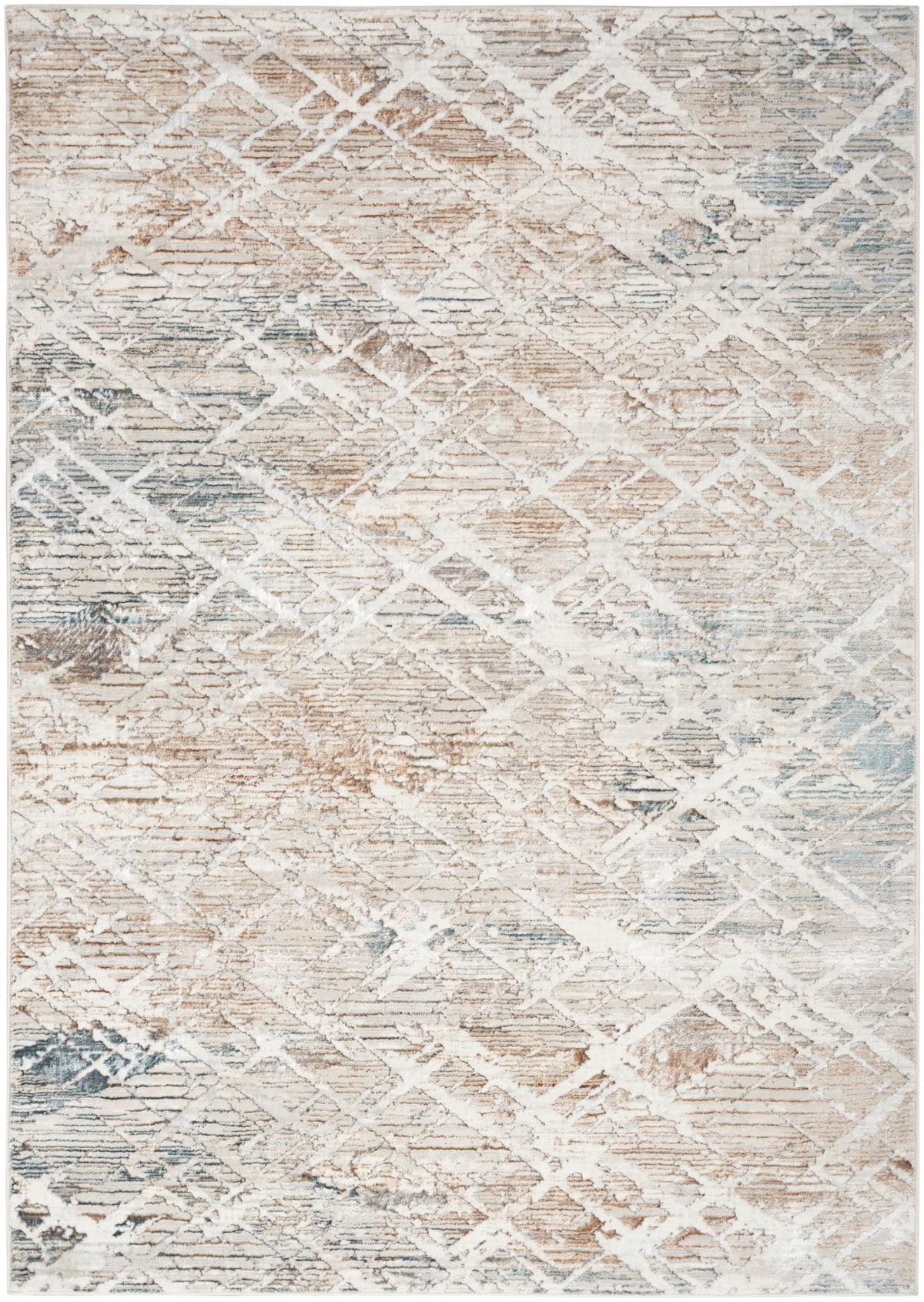 Glitz GLZ11 Grey Multicolor Rug - Rectangle