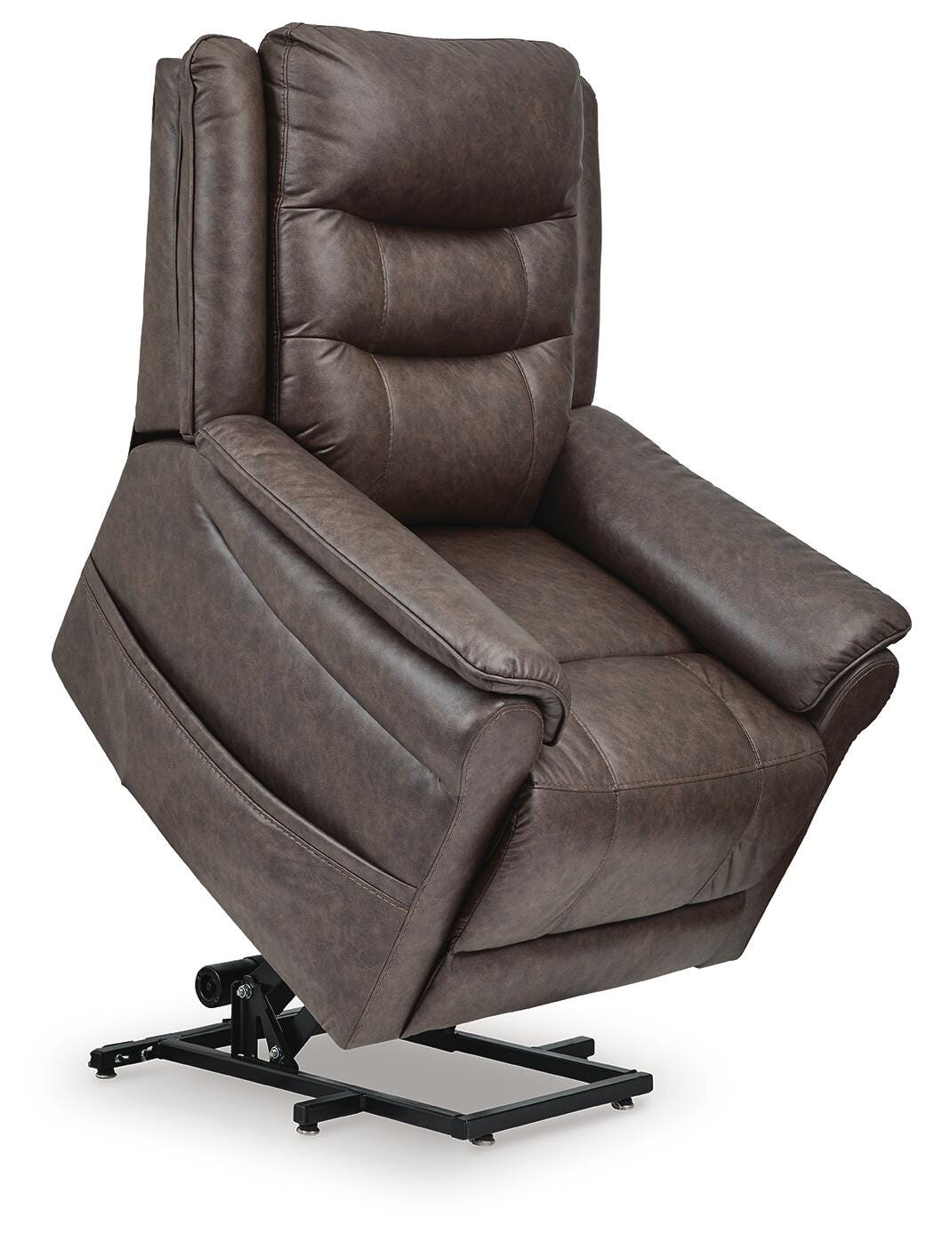 Oatman Power Lift Recliner Faux Leather