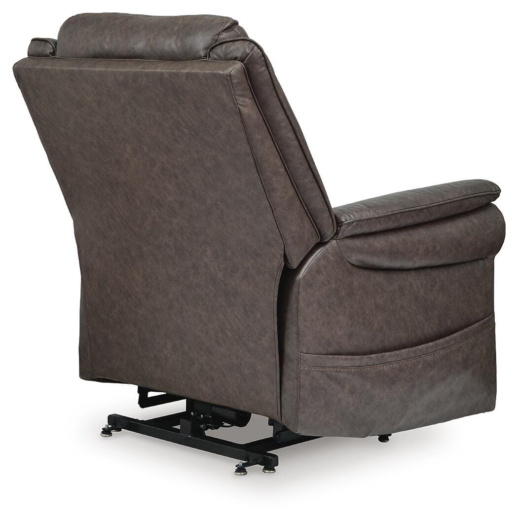 Oatman Power Lift Recliner Faux Leather
