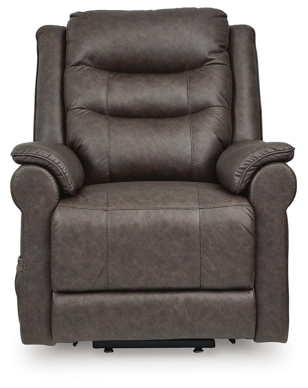 Oatman Power Lift Recliner Faux Leather