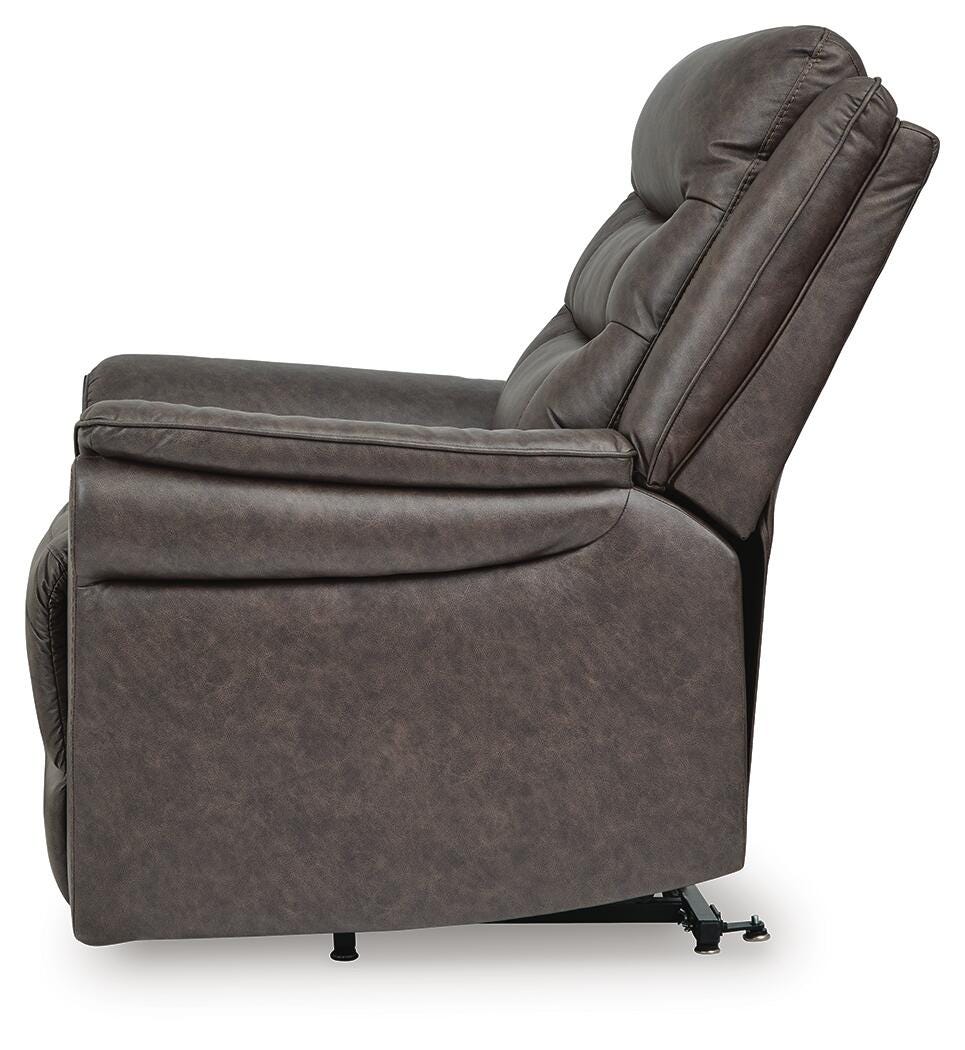 Oatman Power Lift Recliner Faux Leather