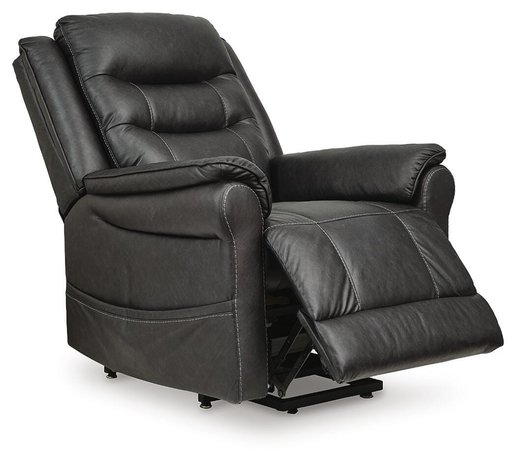 Oatman Power Lift Recliner Faux Leather