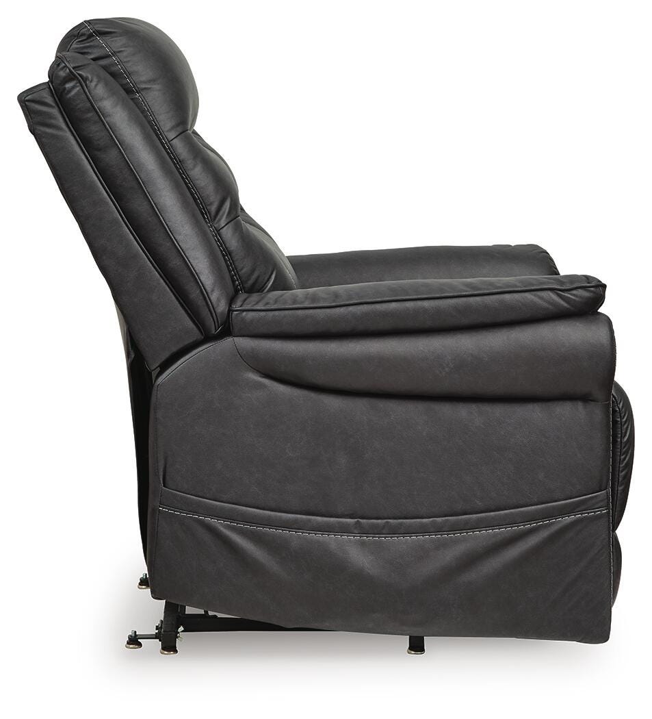 Oatman Power Lift Recliner Faux Leather