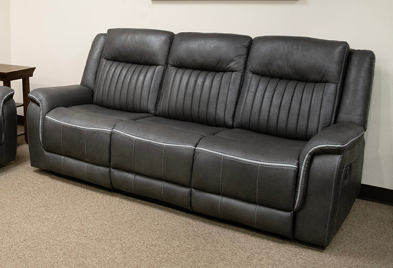 Eclipse Charcoal Reclining Sofa