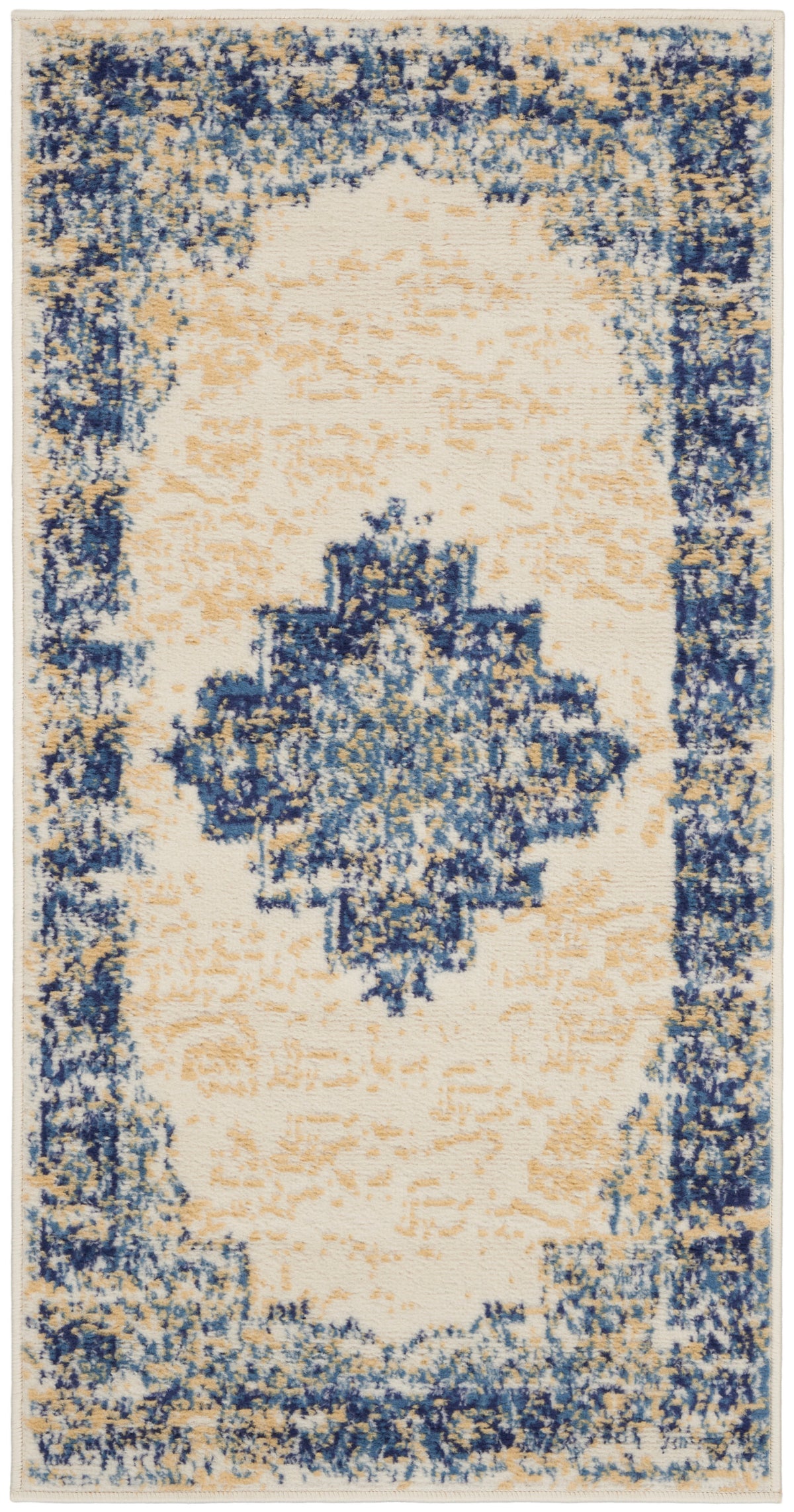 Grafix GRF14 White Rug - Rectangle