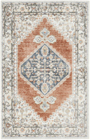 Astra Machine Washable ASW11 Grey Multicolor Rug - Rectangle