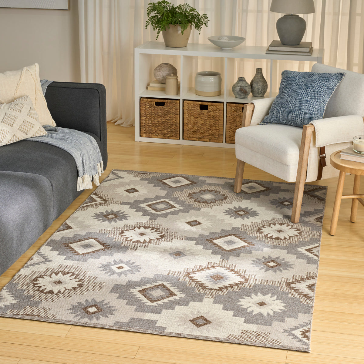 Copenhagen CPN01 Ivory Beige Rug - room scene