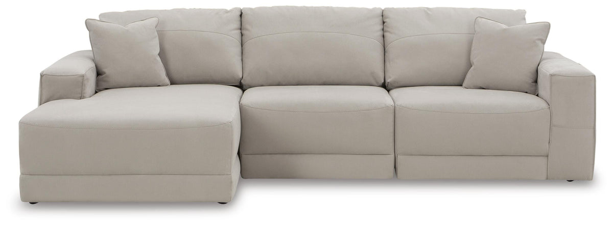 Next-Gen Gaucho 3-Piece Sectional Sofa with Chaise Microfiber