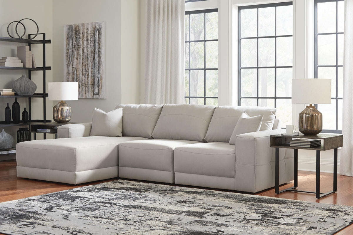 Next-Gen Gaucho 3-Piece Sectional Sofa with Chaise Microfiber