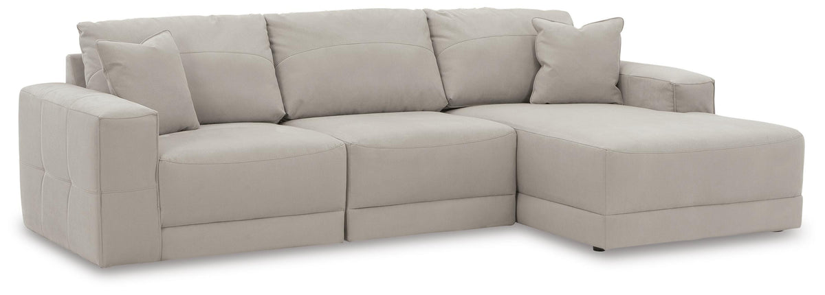 Next-Gen Gaucho 3-Piece Sectional Sofa with Chaise Microfiber