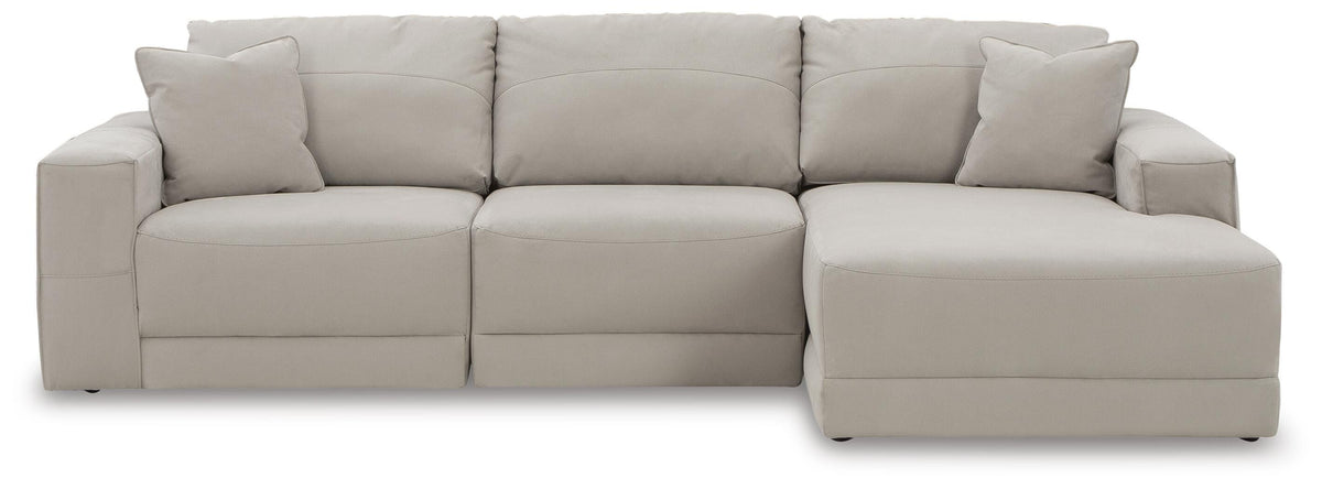 Next-Gen Gaucho 3-Piece Sectional Sofa with Chaise Microfiber