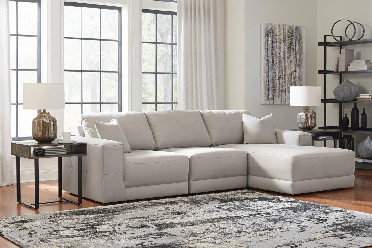 Next-Gen Gaucho 3-Piece Sectional Sofa with Chaise Microfiber