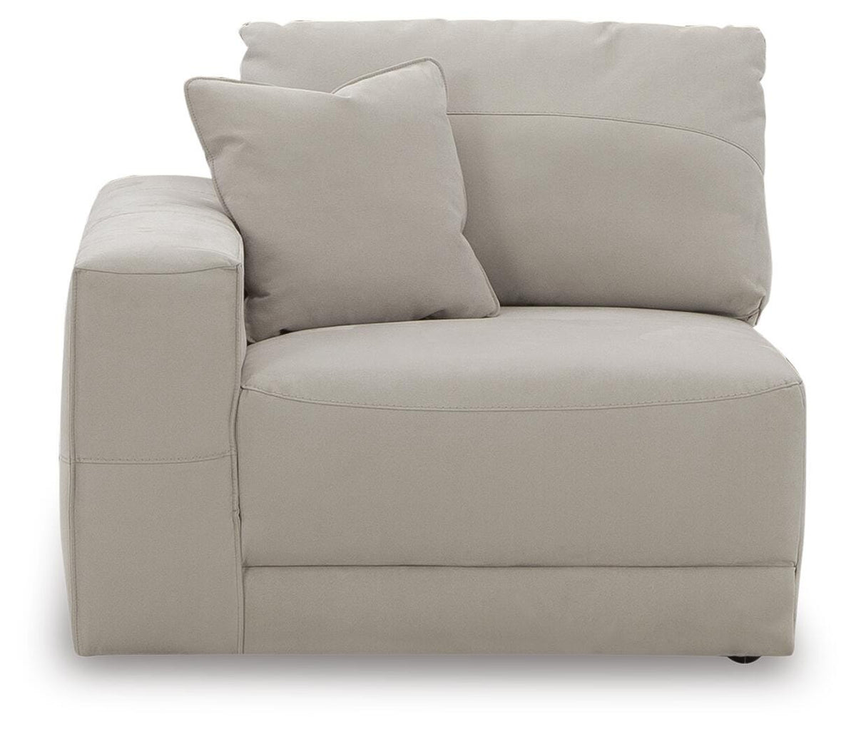 Next-Gen Gaucho Corner Chair Microfiber - Left Arm Facing