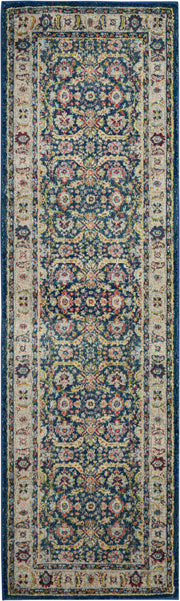 Ankara Global ANR13 Navy Multicolor Rug - Runner