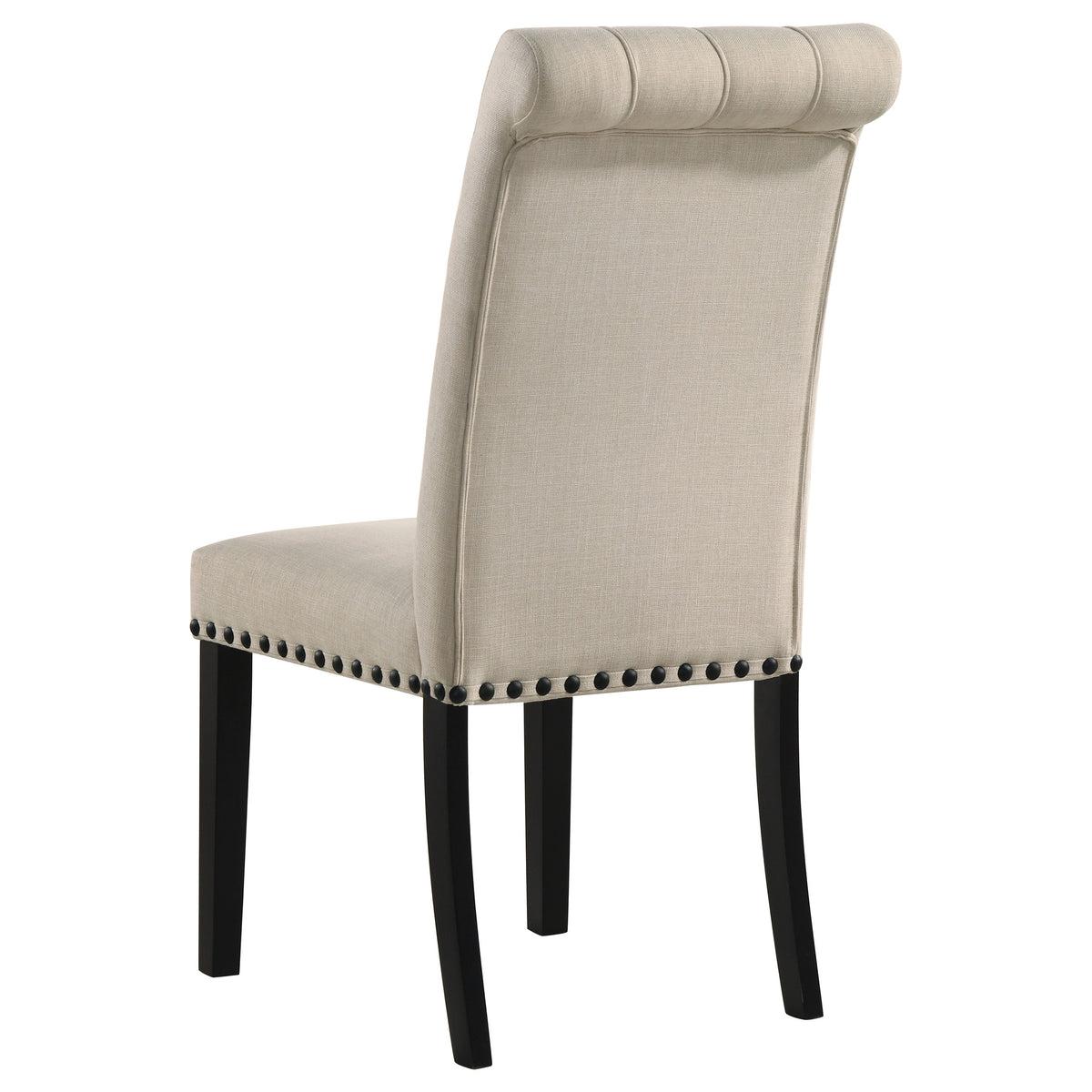 Alana Fabric Upholstered Dining Side Chair (Set of 2) - Beige