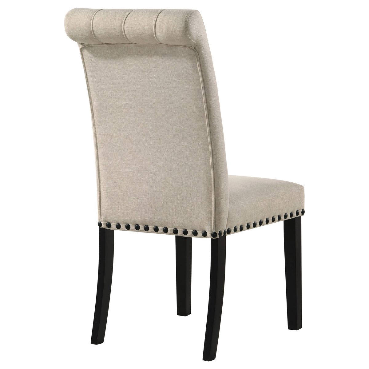 Alana Fabric Upholstered Dining Side Chair (Set of 2) - Beige