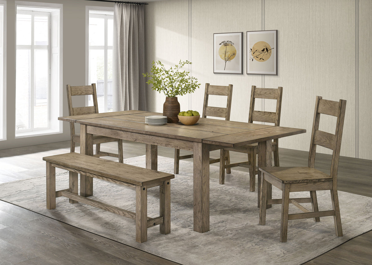 Cardova Solid Wood Dining Side Chair Vineyard Oak (Set of 2)