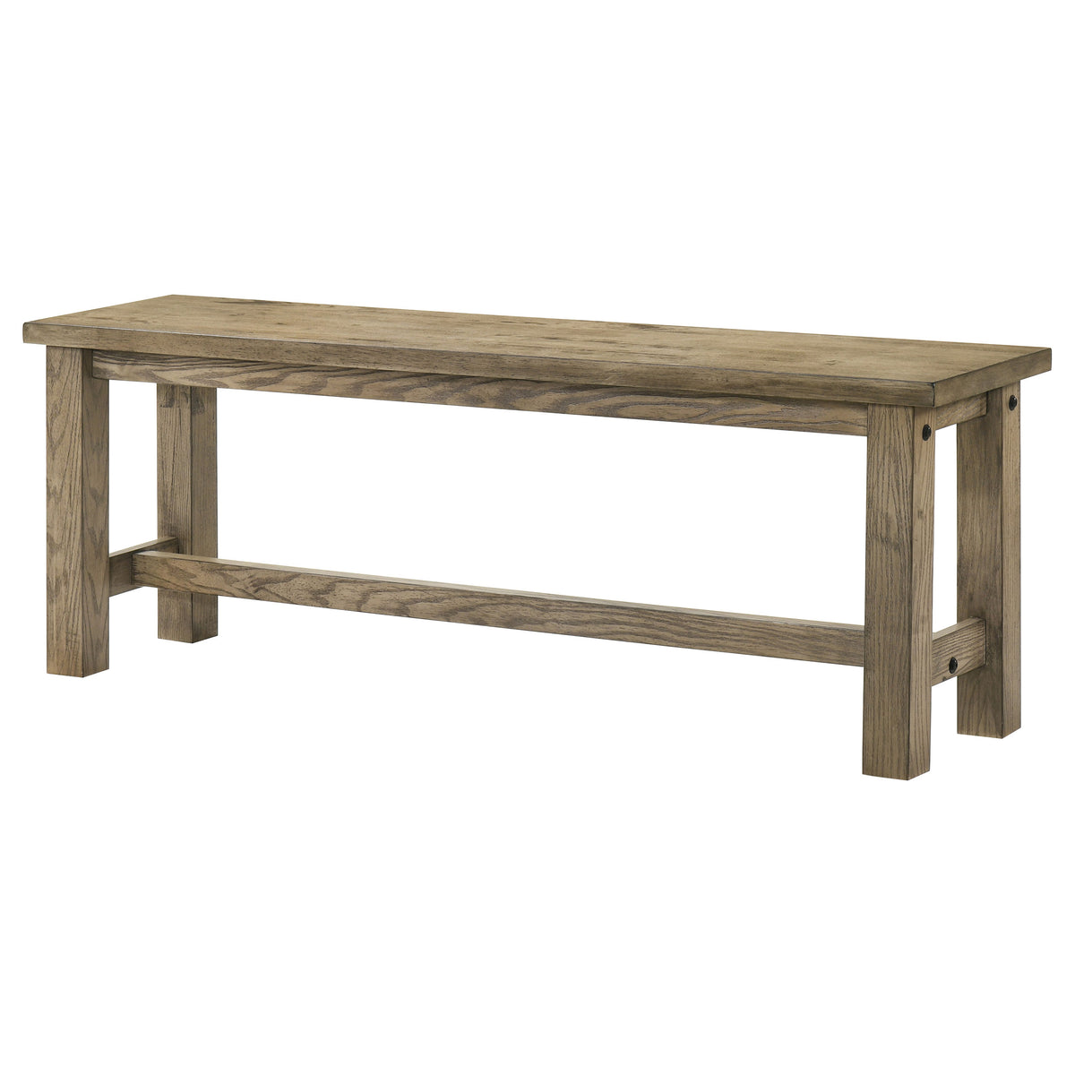 Cardova 51-inch Solid Wood Dining Bench Vineyard Oak