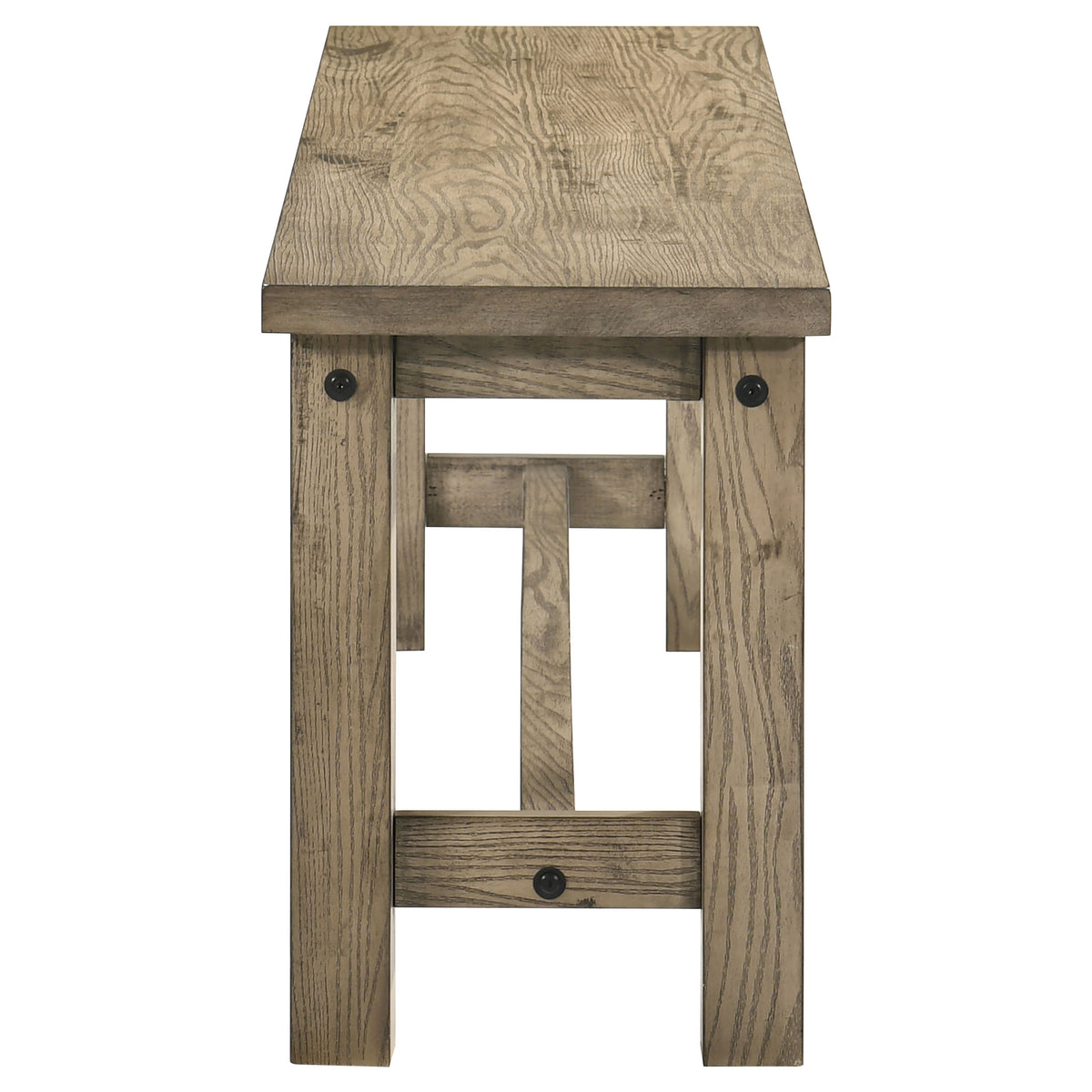 Cardova 51-inch Solid Wood Dining Bench Vineyard Oak