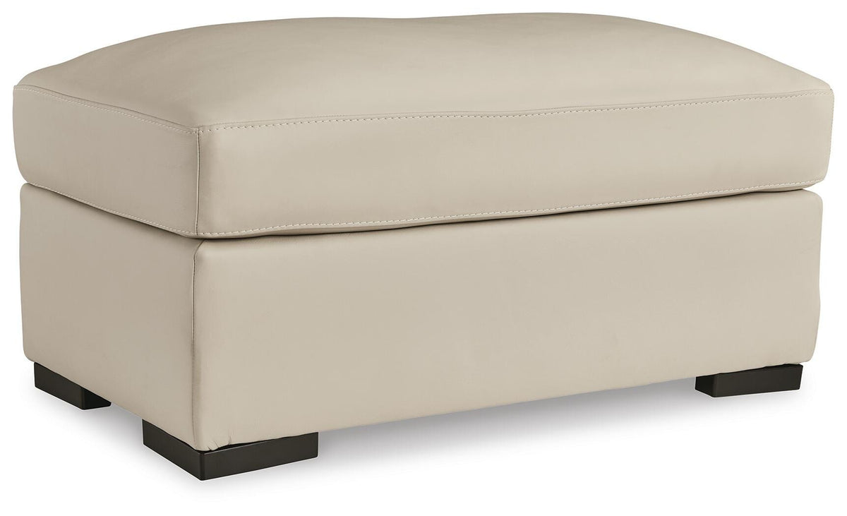 Treasure Trove Ottoman Leather